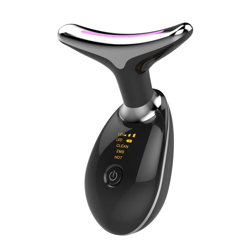 BenZvibe LumaLift™ EMS Neck & Face Massager – Electric Microcurrent Wrinkle Remover & Skin Tightene