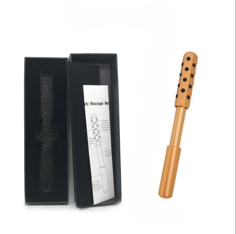 BenZvibe Germanium Beauty Stick – Facial Roller & Anti-Wrinkle Face Massager Wand