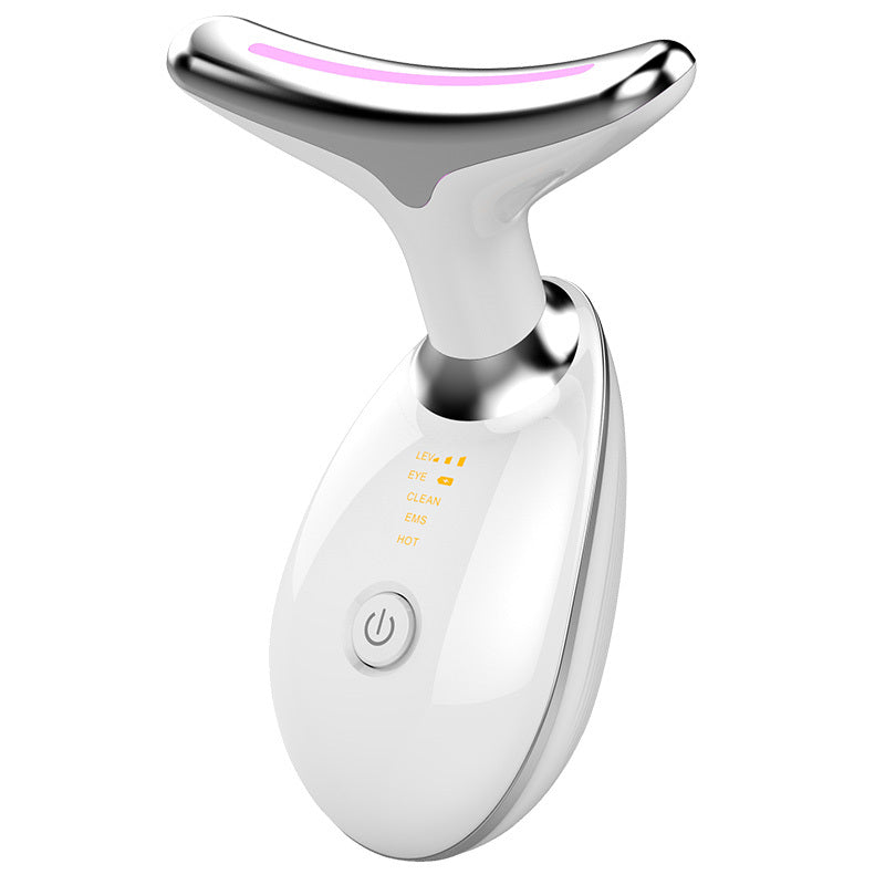 BenZvibe LumaLift™ EMS Neck & Face Massager – Electric Microcurrent Wrinkle Remover & Skin Tightene