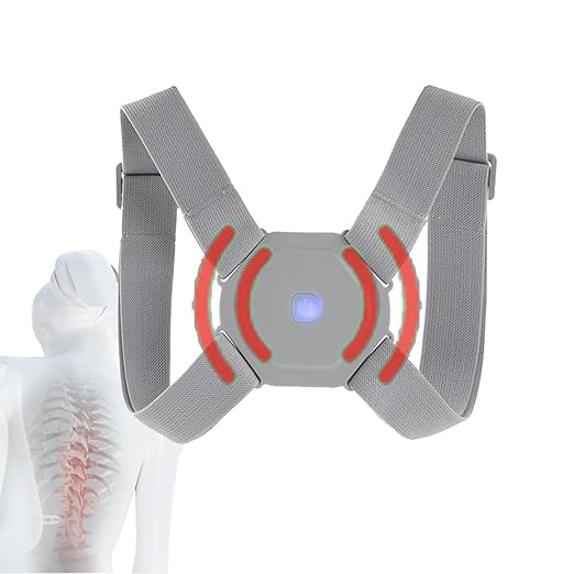 Ceinture correctrice de posture intelligente et ajustable – Suivi de la posture en temps réel pour enfants et adultes