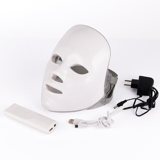 7-Color LED Photon Therapy Beauty Instrument – Skin Rejuvenation & Facial Care Mask