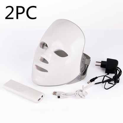 7-Color LED Photon Therapy Beauty Instrument – Skin Rejuvenation & Facial Care Mask