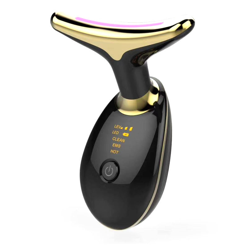 BenZvibe LumaLift™ EMS Neck & Face Massager – Electric Microcurrent Wrinkle Remover & Skin Tightene