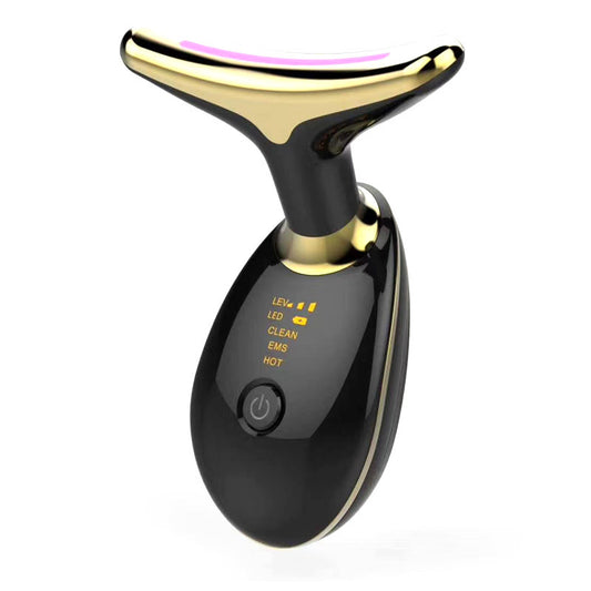 BenZvibe LumaLift™ EMS Neck & Face Massager – Electric Microcurrent Wrinkle Remover & Skin Tightene