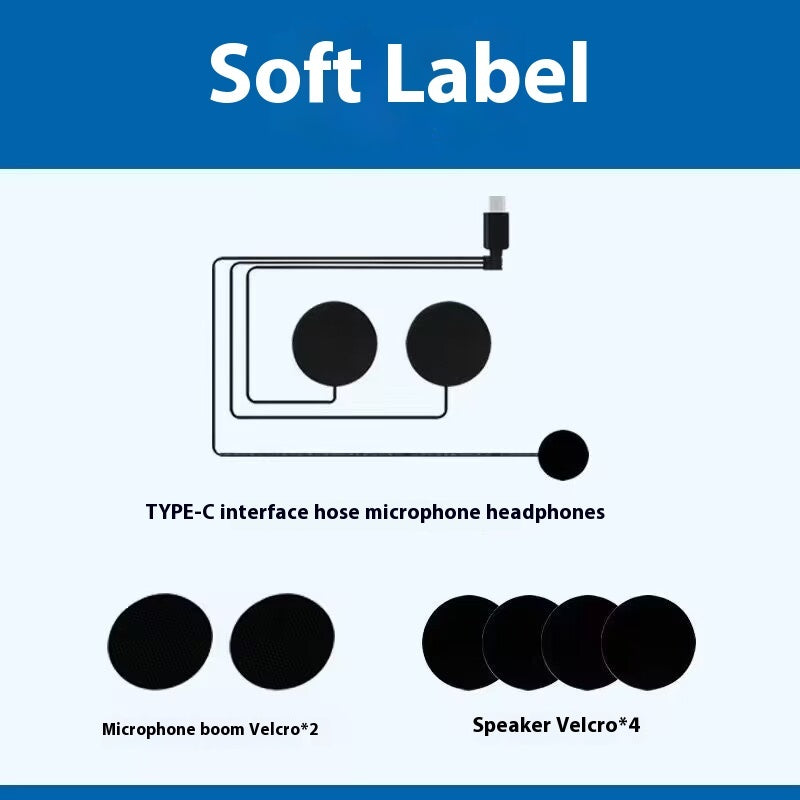 BenZvibe Helmet Bluetooth Headset Y10 – Built-in Intercom, Waterproof, Integrated Motorcycle Wireless Headset